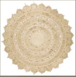Natural Jute Circle Rug