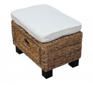 Rattan Footstool