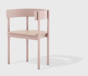 Pink Type Cast Chair